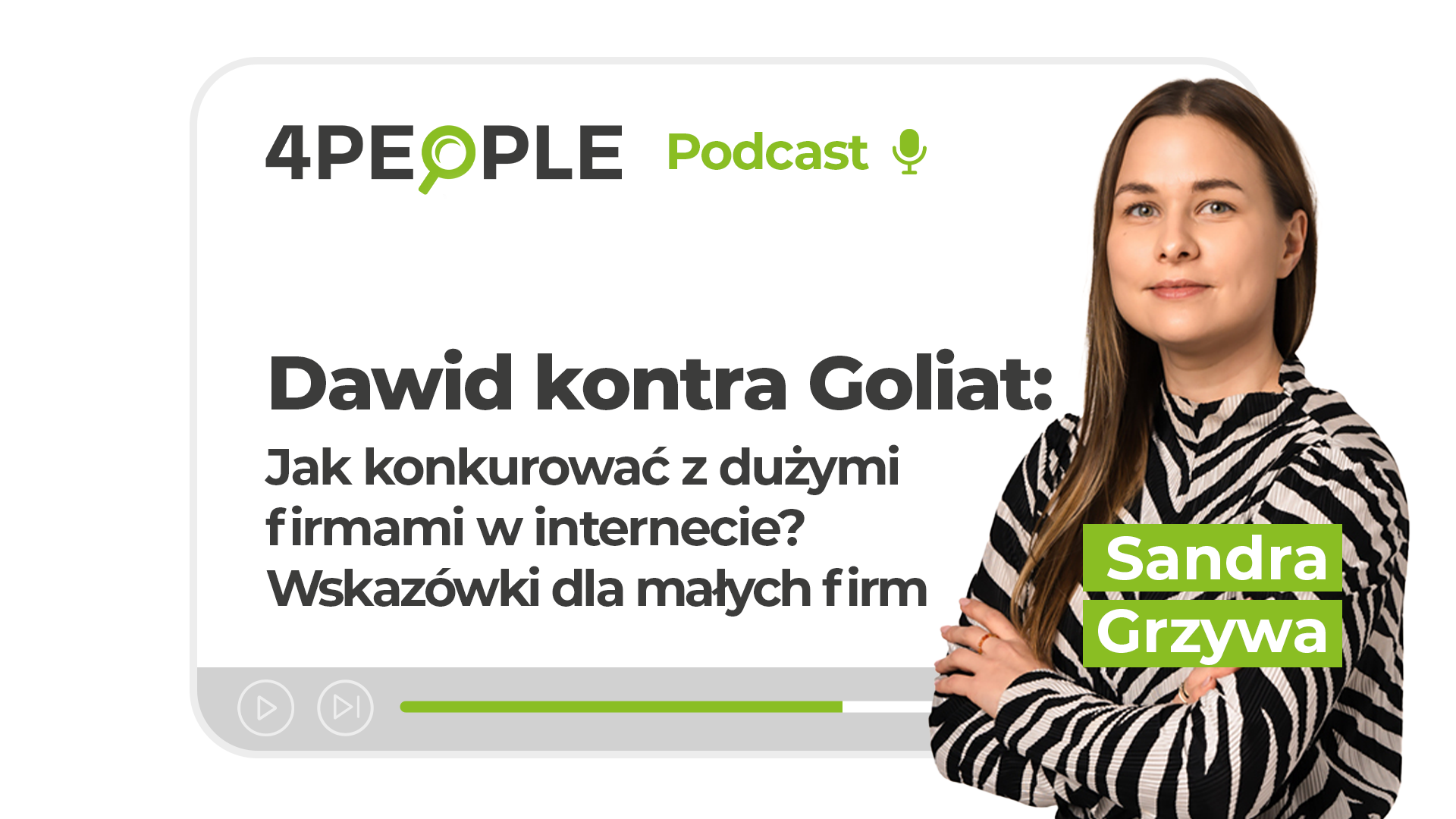 138. David kontra Goliat: Jak konkurować z dużymi firmami w internecie? Wskazówki dla małych firm