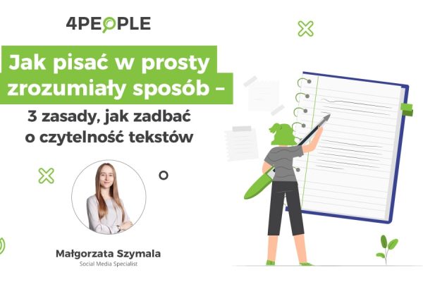 Jak pisać w prosty i zrozumiały sposób – zasady jak zadbać o czytelność tekstów min