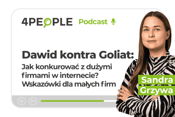 Jak konkurować z firmami w Internecie? Wskazówki dla małych firm - podcast